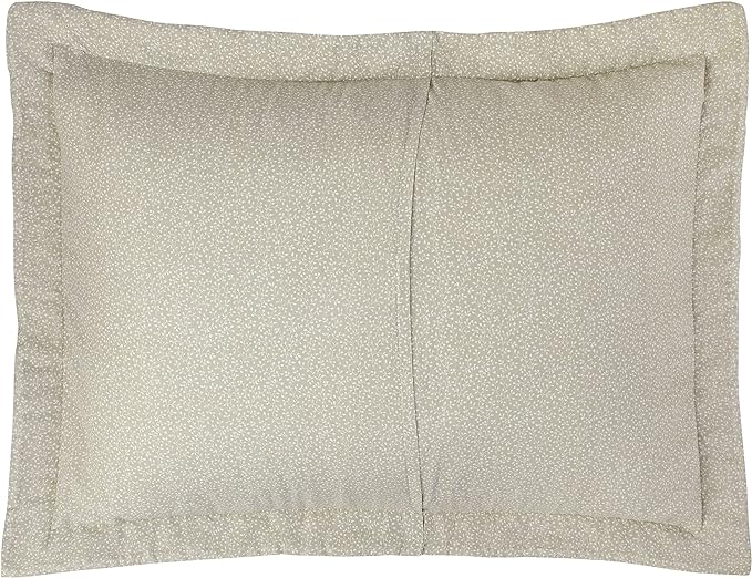 Laura Ashley Home - Amberley Collection - Quilt Set - 100% Cotton, Breathable & Lightweight, Reversible Bedding, Pre-Washed for Added Softness, Queen, Biscuit