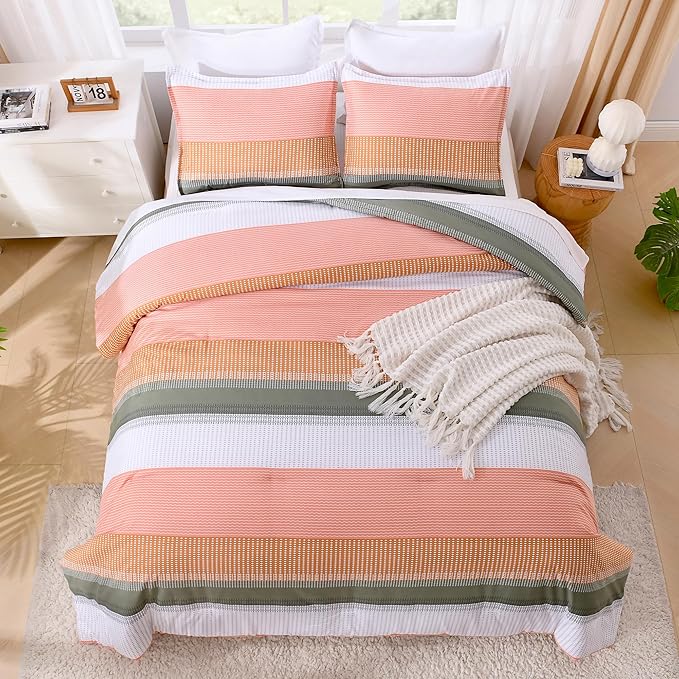 Litanika Queen Comforter Set Vanilla - 3 Pieces Lightweight Fluffy Bedding Comforter Sets, All Season Down Alternative Comforter (1 Comforter, 2 Pillowcases)