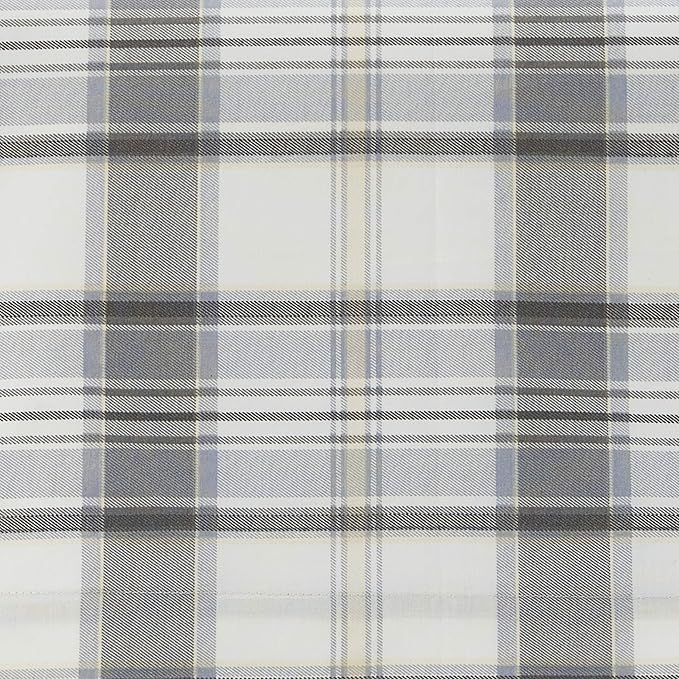 Eddie Bauer - Twin Sheet Set, Cotton Percale Bed Sheets, Crisp & Cool Bed Sheets, Ideal Dorm Essentials (Chinook Grey, Twin)
