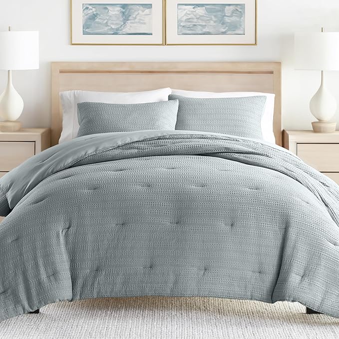Linen Market Queen Comforter Set (3 Piece) - Bring Luxury Home with Our Soft and Lightweight Down Alternative Comforters Queen Size - This Queen Bed Set Includes Your Comforter and 2 Pillow Shams