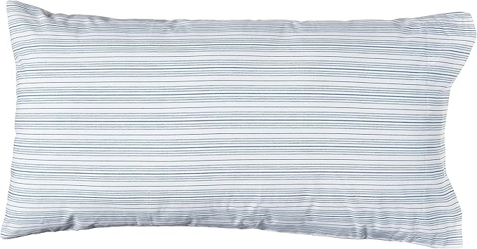 Nautica - Queen Sheets, Cotton Percale Bedding Set, Crisp & Cool, Coastal Home Decor (Beaux Stripe Navy, Queen)
