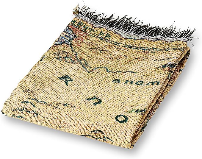 Northwest Lord Of The Rings - The Hobbit Woven Tapestry Throw Blanket, 48" x 60", Middle Earth