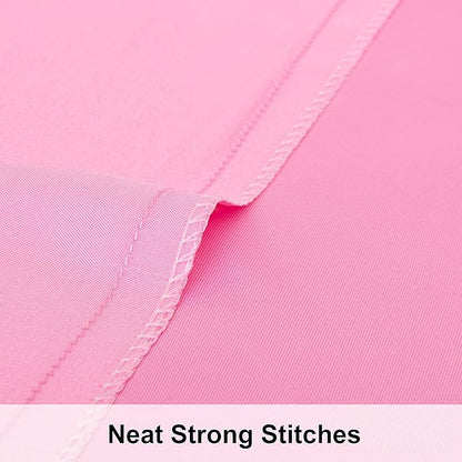 NTBAY 12 Pack Satin King Pillowcases for Hair and Skin, Luxurious and Silky Pillow Cases with Envelope Closure, 20 x 36 Inches, Pink