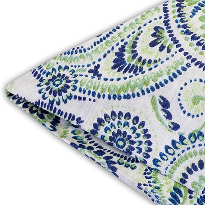 1500 Supreme Collection Extra Soft Modern Paisley Pattern Sheet Set, Twin- Luxury Bed Sheets Set with Deep Pocket Wrinkle Free Bedding, Trending Printed Pattern, Twin