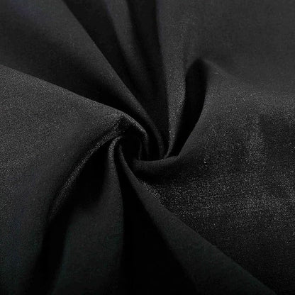 Evolive Ultra Soft Brushed Microfiber Standard Size 20"x30" Pillowcases Pair Set of 2 with Envelope Closure (20"x30" Standard, Black)