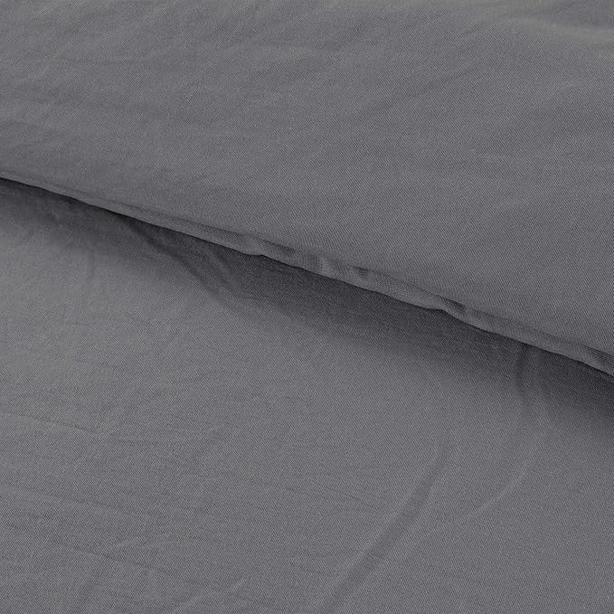 Modern Threads 4-Piece Garment-Washed Comforter Set Beck Grey King