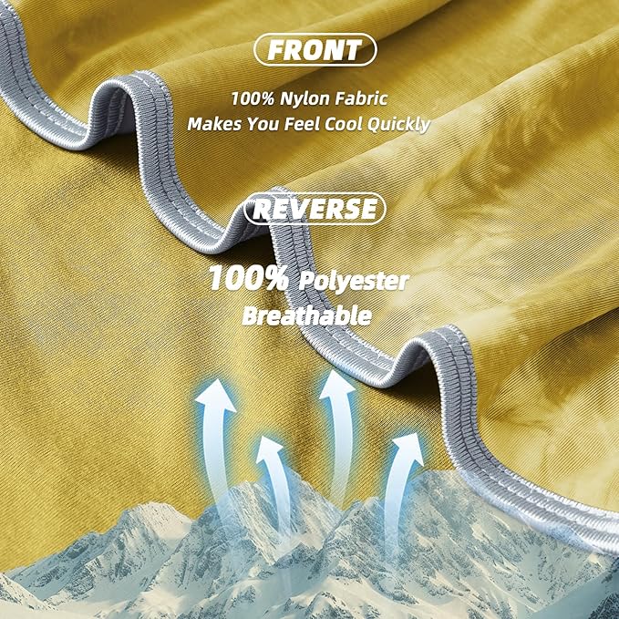inhand Cooling Blanket King Size (90"x108"), Cooling Blankets for Hot Sleepers, Absorbs Heat to Keep Adults Cool for Summer Nights Sweats, Thin Cold Lightweight Blanket for Couch Bed, All Season Use