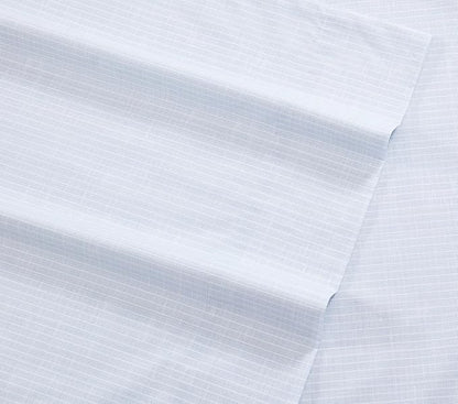 Tommy Bahama - King Sheets, Cotton Percale Bedding Set, Crisp & Cool, Stylish Bedding Set (Ala Moana Stripe Blue, King)