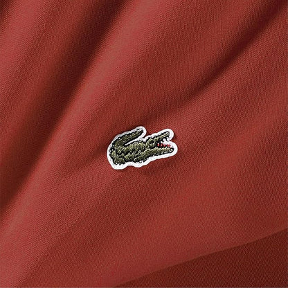 Lacoste 100% Cotton Percale 3-Piece Sheet Set – Cool, Crisp, Matte, and Durable, Oeko-Tex Certified – Solid, Chili Pepper, Twin