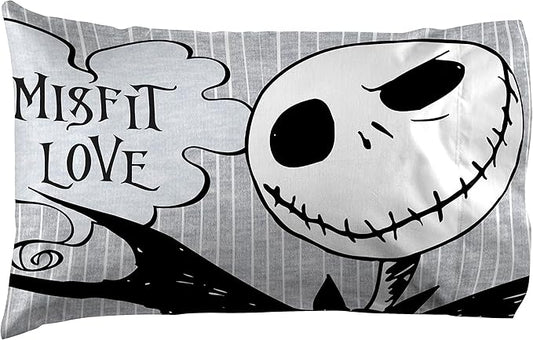 Disney Nightmare Before Christmas Meant to Be 2-Pack Reversible Pillowcase
