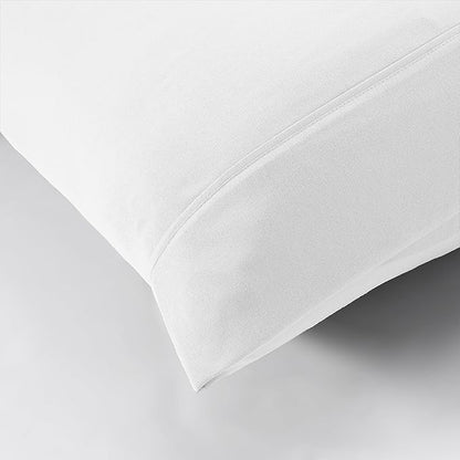 Modern Threads Soft Microfiber Solid Sheets - Luxurious Microfiber Bed Sheets - Includes Flat Sheet, Fitted Sheet with Deep Pockets, & Pillowcases White King