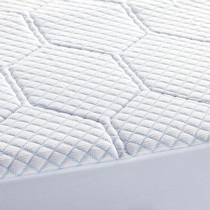 Vibe Cooling Quilted Memory Foam Mattress Pad, Full
