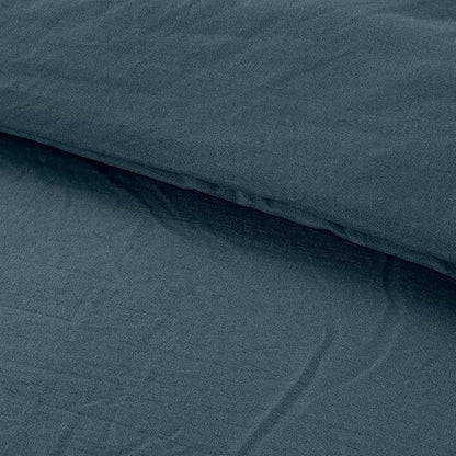 Modern Threads 4-Piece Garment-Washed Comforter Set Beck Denim Queen