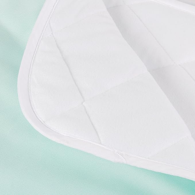 DMI Waterproof Sheet to be Used as a Bed Pad, Bed Liner, Mattress Protector, Pee Pad, Furniture Cover or Seat Protector with Quilted Slide Sheet and 4 Layers of Protection, Without Straps, 28 x 36