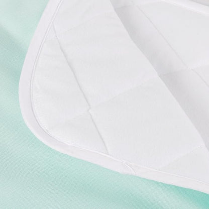 DMI Waterproof Sheet to be Used as a Bed Pad, Bed Liner, Mattress Protector, Pee Pad, Furniture Cover or Seat Protector with Quilted Slide Sheet and 4 Layers of Protection, Without Straps, 28 x 36