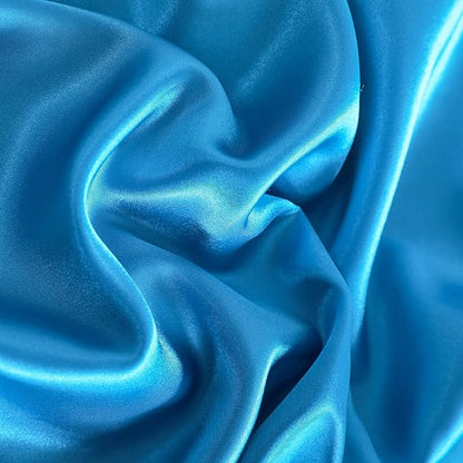 NTBAY 12 Pack Satin King Pillowcases for Hair and Skin, Luxurious and Silky Pillow Cases with Envelope Closure, 20 x 36 Inches, Royal Blue
