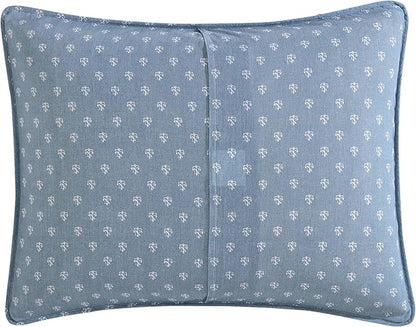 Nautica - Daybed Cover Set, Cotton Reversible Bedding Set with Matching Shams & Pillow Cover, Home Decor for All Seasons (Jettison Grey, Daybed)