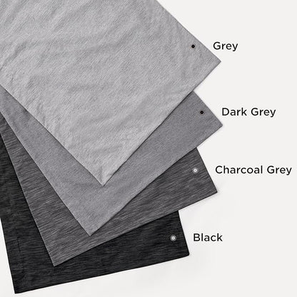 Bedsure Oversized Queen Comforter Set - Charcoal Grey Soft Bedding for All Seasons, Cationic Dyed Bed Set, 3 Pieces, 1 Oversized Queen Size Comforter (98"x 98") and 2 Pillow Shams (20"x 26"+2")