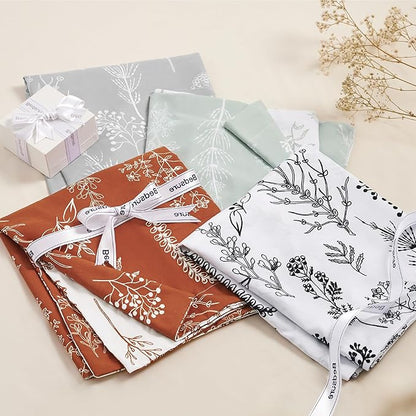 Bedsure Duvet Cover King Size - Reversible Grey King Duvet Cover Set with Zipper Closure, 3 Pieces Botanical Floral Patterned Bedding Set with 8 Corner Ties and 2 Pillow Shams