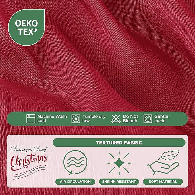 Biscaynebay Wrap Around Bed Skirts for King & Cal King Beds Short Drop of 12", Red Adjustable Elastic Dust Ruffles Easy Fit Wrinkle Resistant Silky Luxurious Fabric Machine Washable
