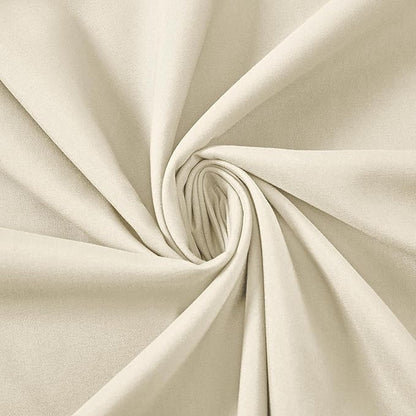 MILVOWOC 2Pcs Brushed Microfiber Body Pillowcases - 20 x 48 Inch, Ivory Cream Pillow Case Set Non Slip Envelope Pillow Cover with Moisture Absorption and Anti-Wrinkle