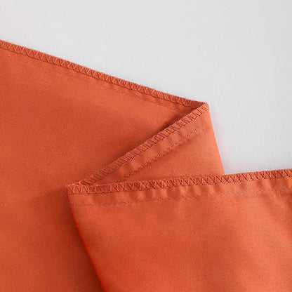 NTBAY Standard Pillowcase Set - 2 Pack Brushed Microfiber 20x26 Pillowcases - Soft, Wrinkle-Free, Fade-Resistant, Stain-Resistant, Brunt Orange Pillowcases with Envelope Closure - 20x26 Inches