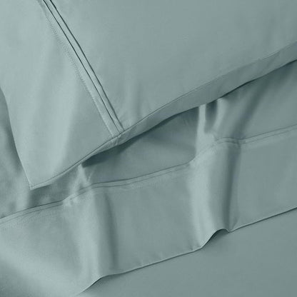 Superior 1200 Thread Count 100% Egyptian Cotton, Soft and Breathable, 2-Piece King Pillowcase Set Solid, Teal