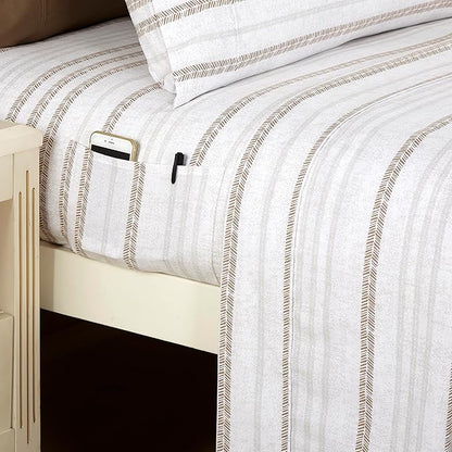 Elegant Comfort Softest and Coziest 4-Piece Sheet Set - 1500 Premium Hotel Quality Microfiber - Deep Pocket, Wrinkle Resistant 4-Piece Floral Bed Sheet Set, Twin XL, Traci Linen