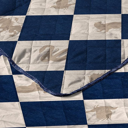 Harry Potter Herald Call Twin Quilted Throw Blanket Adults Boys Girls, Soft Lightweight Bedding for Bed, or Couch, 60 x 90 inches