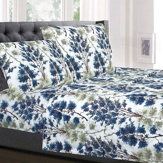 Queen Size Bed Sheets - Breathable Luxury Sheets with Full Elastic & Secure Corner Straps Built In - 1800 Supreme Collection Extra Soft Deep Pocket Bedding Set, Sheet Set, Queen, Florence
