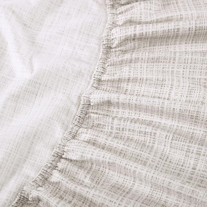 Tommy Bahama - King Sheets, Washed Percale Cotton Bedding Set, Soft & Breathable Bedroom Decor with Deep Pockets (Raffia Linen Beige, King)