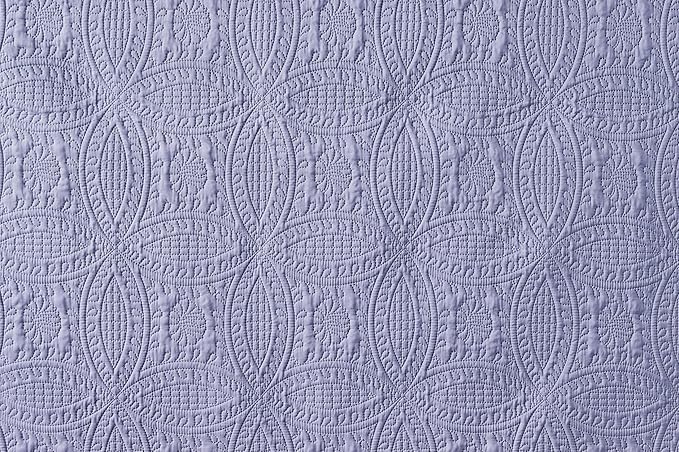 Chezmoi Collection Austin 3-Piece Oversized Bedspread Coverlet Set (Queen, Lavender) | Oversized, Lightweight, Fade Resistant