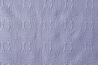 Chezmoi Collection Austin 3-Piece Oversized Bedspread Coverlet Set (King, Lavender) | Oversized, Lightweight, Fade Resistant