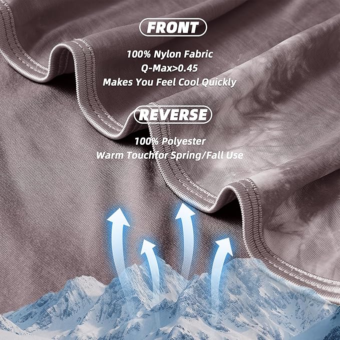 inhand Cooling Blanket King Size (90"x108"), Cooling Blankets for Hot Sleepers, Absorbs Heat to Keep Adults Cool for Summer Nights Sweats, Thin Cold Lightweight Blanket for Couch Bed, All Season Use