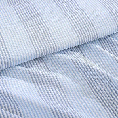 Tommy Bahama - Queen Sheets, Super Soft Cotton Percale Bedding Set with Matching Pillowcases, Crisp & Cool, Coastal Room Essentials (Weekend Stripe Blue, Queen)