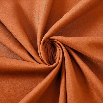 MILVOWOC 2Pcs Brushed Microfiber Body Pillowcases - 20 x 55 Inch, Burnt Orange Pillow Case Set Non Slip Envelope Pillow Cover with Moisture Absorption and Anti-Wrinkle