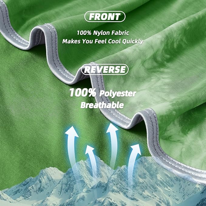 inhand Cooling Blanket King Size (90"x108"), Cooling Blankets for Hot Sleepers, Absorbs Heat to Keep Adults Cool for Summer Nights Sweats, Thin Cold Lightweight Blanket for Couch Bed, All Season Use