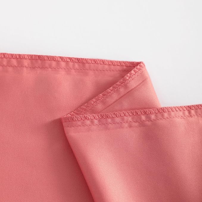NTBAY King Pillowcase Set - 2 Pack Brushed Microfiber 20x40 Pillowcases - Soft, Wrinkle-Free, Fade-Resistant, Stain-Resistant, Coral Pink Pillowcases with Envelope Closure - 20x40 Inches, Coral Pink
