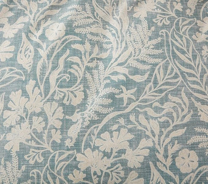SLEEPBELLA Duvet Cover Full Size, 600 Thread Count Cotton Beige & Bluish Grey Printed with Luxurious Leaves Pattern Reversible Botanical Comforter Cover Sets, Bedding Set 3Pcs (Full Beige Paisley)
