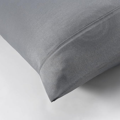 Modern Threads Soft Microfiber Solid Sheets - Luxurious Microfiber Bed Sheets - Includes Flat Sheet, Fitted Sheet with Deep Pockets, & Pillowcases Stone California King