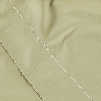 LANE LINEN Queen White Pillow Cases Set of 2, 100% Egyptian Cotton Cases, Sateen - Perfect for Home, Hotels & Hospital Use, Standard Size - Seafoam