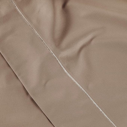LANE LINEN Pillows Standard Size Set of 2, Soft 100% Egyptian Cotton Sateen, 1000 Thread Count, Cool & Smooth Pillowcases Queen - Taupe