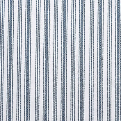 Nautica - Queen Sheets, Cotton Percale Preppy Bedding Set, Crisp & Cool, Lightweight & Breathable (Coleridge Stripe Blue, Queen)