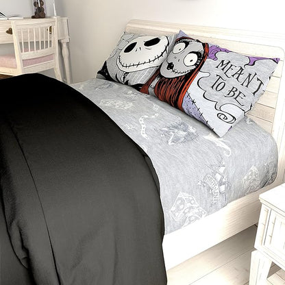Disney Nightmare Before Christmas Meant to Be 2-Pack Reversible Pillowcase