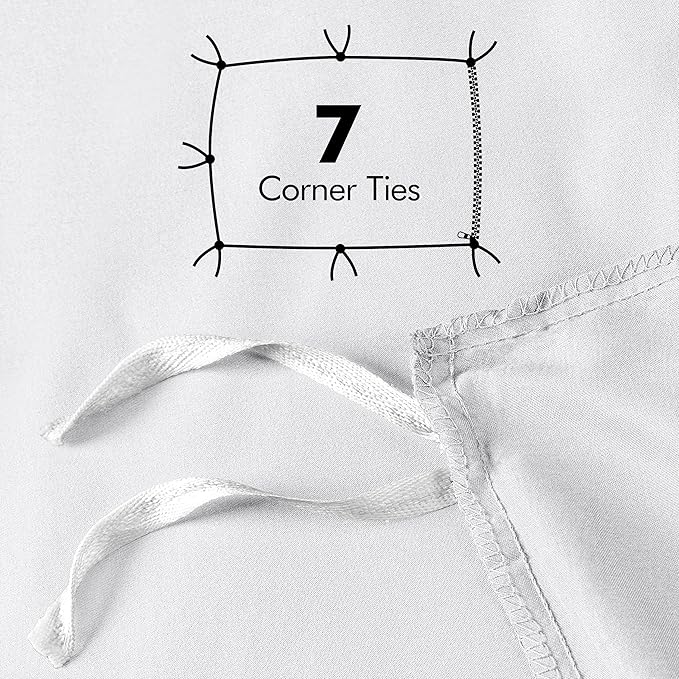 Utopia Bedding Duvet Cover Twin Size - 2 Piece with Zipper Closure - 1 Comforter Cover 68X90 Inches & 1 Pillow Sham 20X26 Inches (White) Comforter Not Included