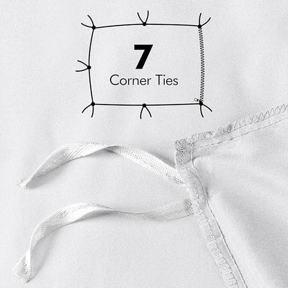 Utopia Bedding Duvet Cover Twin Size - 2 Piece with Zipper Closure - 1 Comforter Cover 68X90 Inches & 1 Pillow Sham 20X26 Inches (White) Comforter Not Included