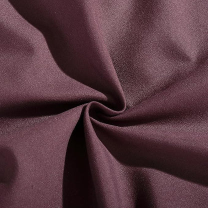 EVOLIVE Ultra Soft Brushed Microfiber Standard Size 20"x30" Pillowcases Pair Set of 2 with Envelope Closure (20"x30" Standard, Wine)