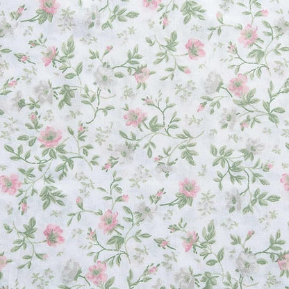 Laura Ashley - Queen Sheet Set, Crisp & Cool Cotton Percale Bedding with Deep Pockets, Lightweight for Year Round Comfort, Bed Sheets with Matching Pillowcases (Bonnie Pink/Beige)