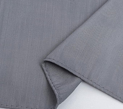 Biscaynebay Wrap Around Bed Skirts with Split Corners for King Beds 14" Drop, Dark Grey Elastic Dust Ruffles Adjustable Easy Fit Wrinkle & Fade Resistant Silky Luxurious Fabric Machine Washable