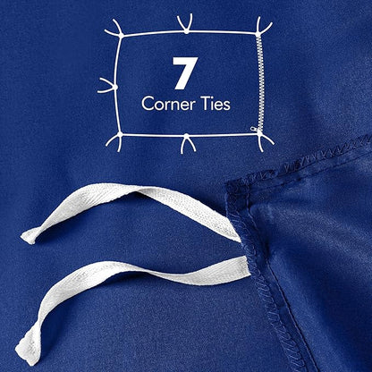 Utopia Bedding Duvet Cover King Size - 3 Piece with Zipper Closure - 1 Comforter Cover 104X90 Inches & 2 Pillow Shams 20X36 Inches (Royal Blue) Comforter Not Included